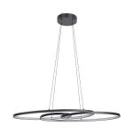 Eglo Pendelleuchte Gianella Stahl Schwarz 38W 4400lm - 830 Warmweiß | Dimmbar