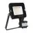 Ledvance LED-Scheinwerfer Kompakt Schwarz 20W 2000lm 100D - 840 Kaltweiß | IP65 - Symmetrisch - Bewegungs- und Lichtsensor