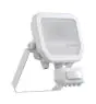 Ledvance Led-Scheinwerfer Aluminium Weiß 8W 1200lm 100D - 840 Kaltweiß | IP65 - Bewegungs- Und Lichtsensor - Symmetrisch