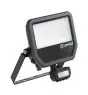 Ledvance Led-Scheinwerfer Aluminium Schwarz 41W 5500lm 100D - 830 Warmweiß | IP65 - Bewegungs- Und Lichtsensor - Symmetrisch
