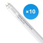 Lot 10x Noxion Tube LED T8 Avant Extreme HO HF 120cm 14W 830 | Blanc Chaud - Équivalent 36W