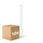 Lot 10x Ledvance Dulux-L LED 18W - 840 Blanc Froid | 4-Pins - Équivalent 36W