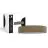 D'Lite Plafonnier Lunelle 50cm Textile Brun | Convient Pour 3x E27 