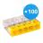 Lot 100x Wago 2273-205  Connecteur| 5 Câble Connexion