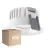 Lot 10x Ledvance LED  SPOT FIX Aluminium  8W 680lm 36D - 930 Blanc Chaud | Diamètre 68mm - IP44 - Meilleur Rendu Des Couleurs -  Dimmable