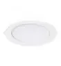 Noxion Downlight LED Slim V2.0 24W 2400lm 120D - 840 Blanc Froid | 225mm - Diamètre 200mm - IP44 