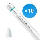 Lot 10x Philips Tube LED T8 MASTER Value (EM/Direct 230V) Ultra Output 23W 3400lm - 830 Blanc Chaud | 150cm - Équivalent 58W